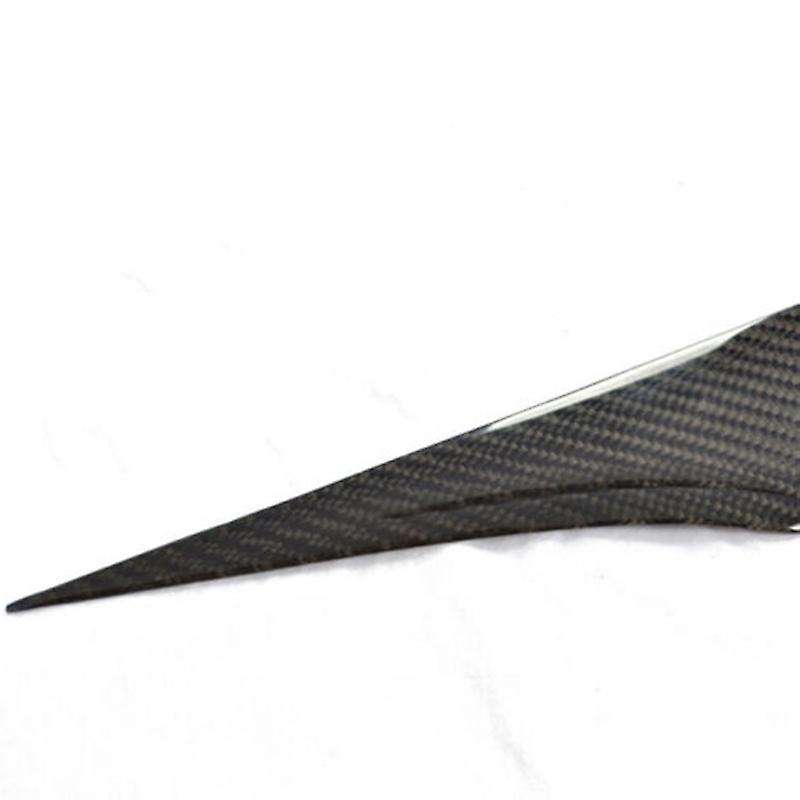 Carbon Fiber Front Headlight Lamp Cover Trim head light lamp Eyelid Strips for 3 Axela 2014-2016
