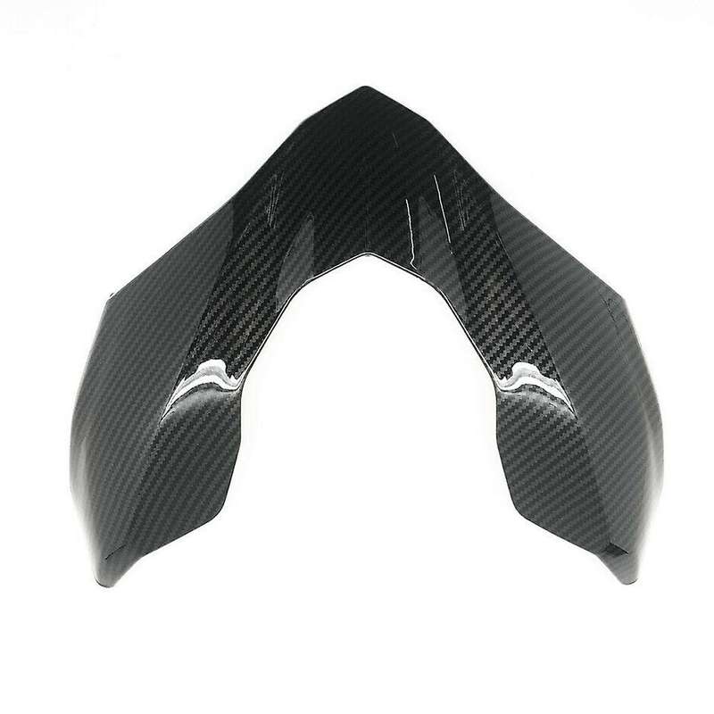 Carbon Fiber Front Headlight Upper Fairing Cover Trim Headlamp Beak Extension for Z900 Z 900 2017 20