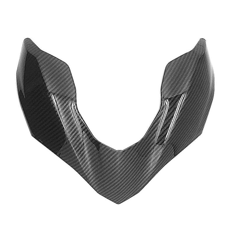 Carbon Fiber Front Headlight Upper Fairing Cover Trim Headlamp Beak Extension for Z900 Z 900 2017 20