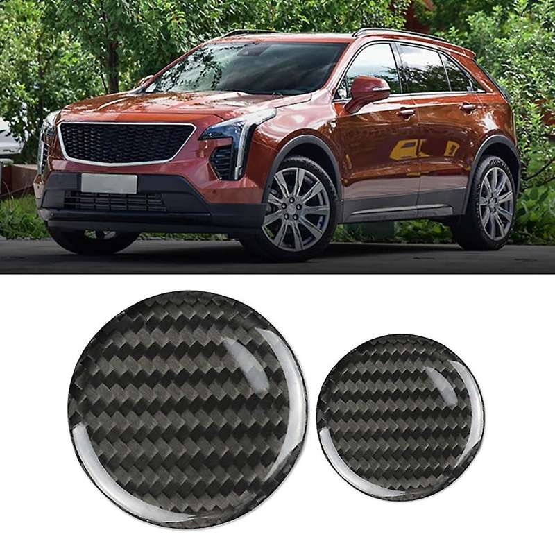 Carbon Fiber Gear Panel Sound and Multimedia Knob Cover Button Decoration Sticker for CT5 CT6 XT4 XT