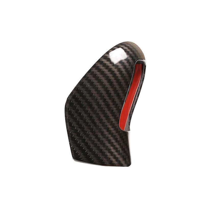 Carbon Fiber Gear Head Front Cover+gear Head Back Cover Sticker Panel Trim for Xc60 S60 V40 V60 S80