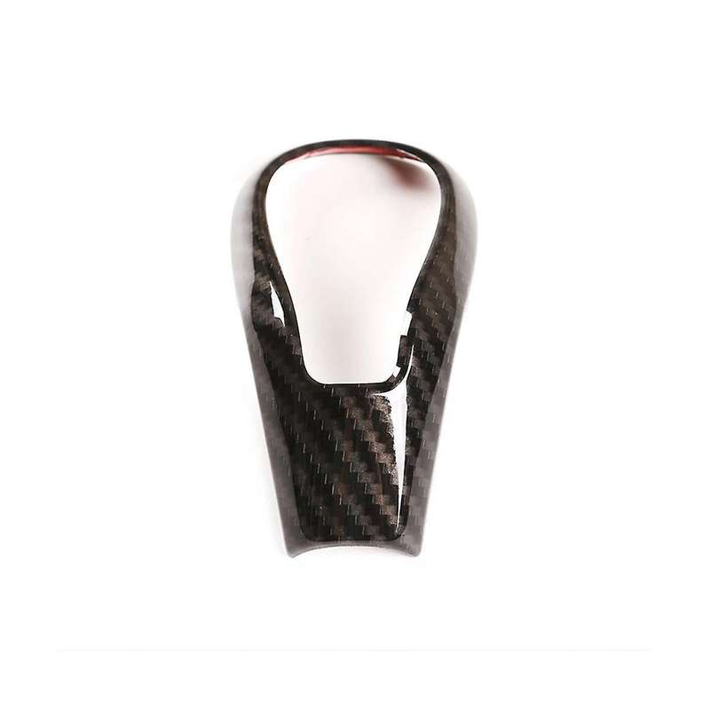Carbon Fiber Gear Head Front Cover+gear Head Back Cover Sticker Panel Trim for Xc60 S60 V40 V60 S80