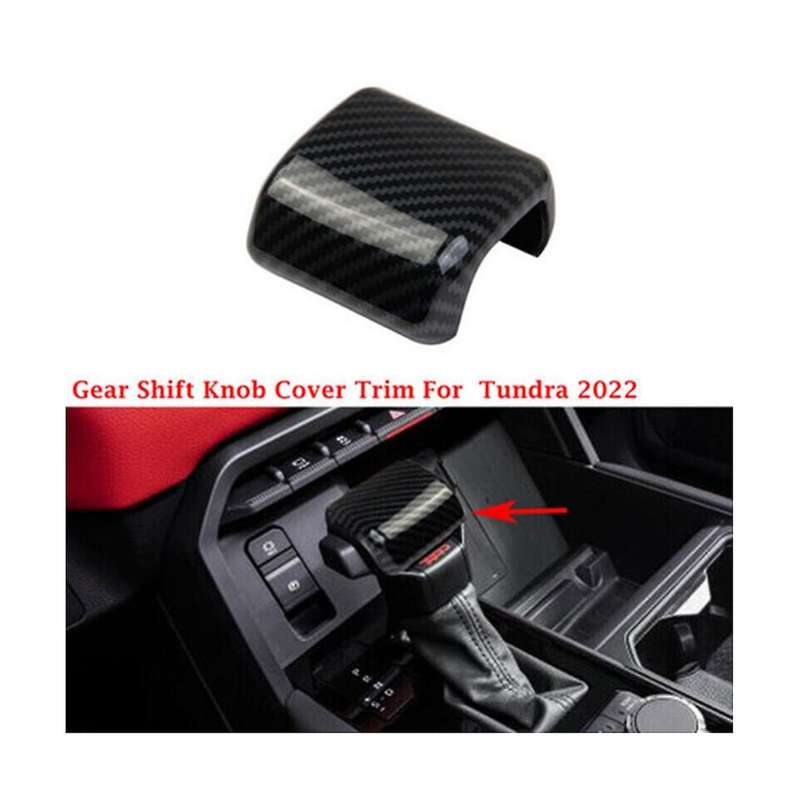 Carbon Fiber Gear Head Gear Handle Decorative Shift Lever Interior Sticker for 2022-2023