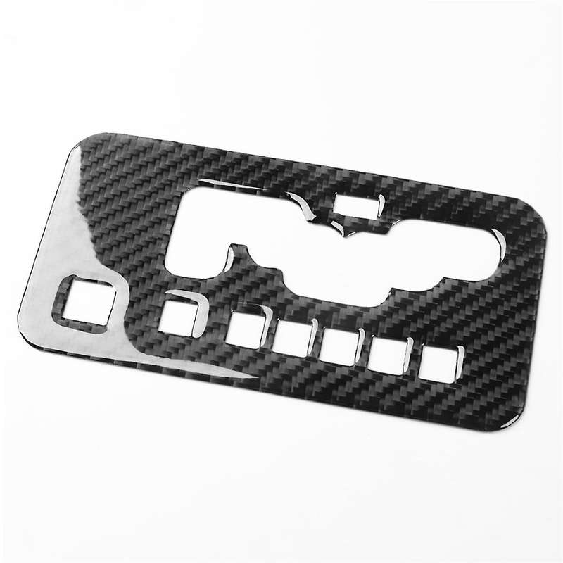 Carbon Fiber Gear Shift Decoration Panel Cover Sticker Trim for Liberty 2008-2012 Interior Accessor