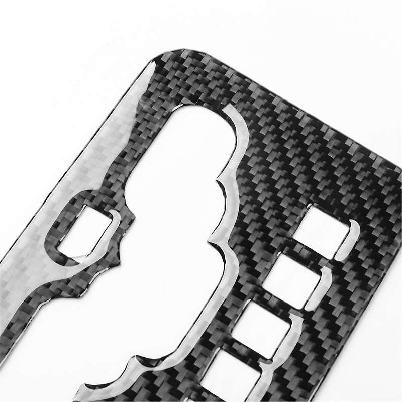 Carbon Fiber Gear Shift Decoration Panel Cover Sticker Trim for Liberty 2008-2012 Interior Accessor