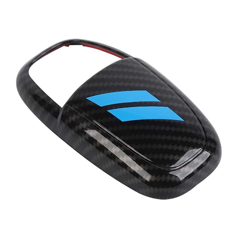 Carbon Fiber Gear Shift Knob Head Cover Trim for Charger 2015-2024 Durango 2018-2024 B