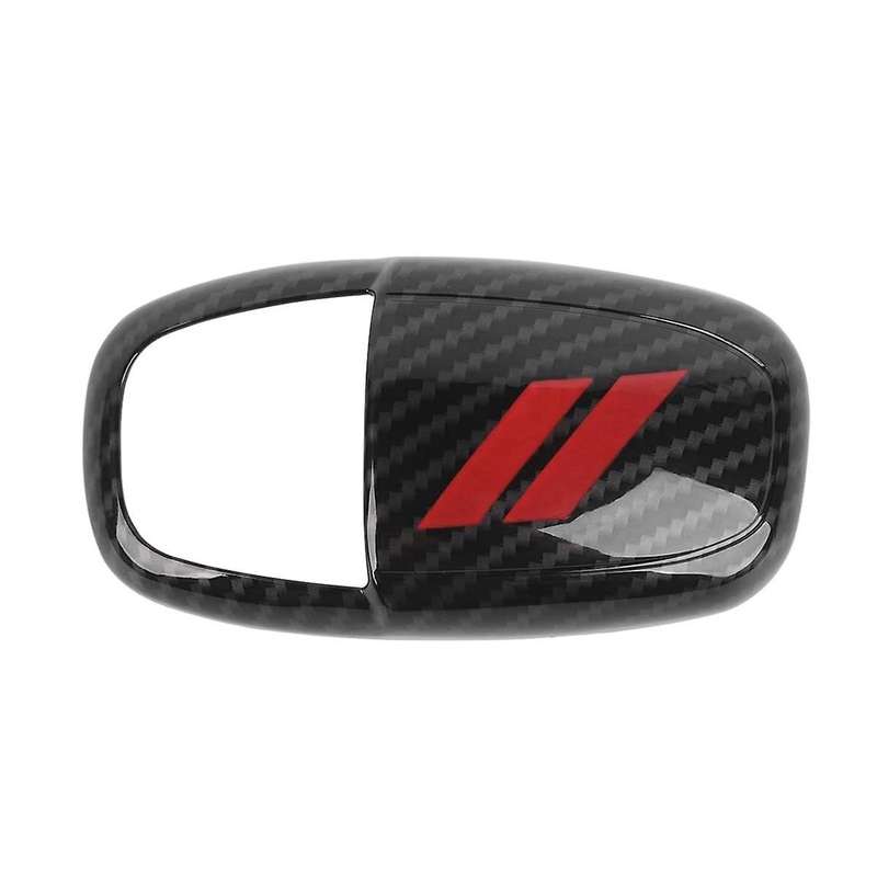 Carbon Fiber Gear Shift Knob Cover Trim for Charger 2015-2024 Durango 2018-2024 A