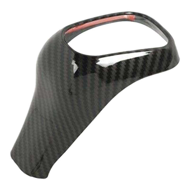 Carbon Fiber Gear Shift Shifter Knob Cover Bezel Trim for 4Runner 2010-2019