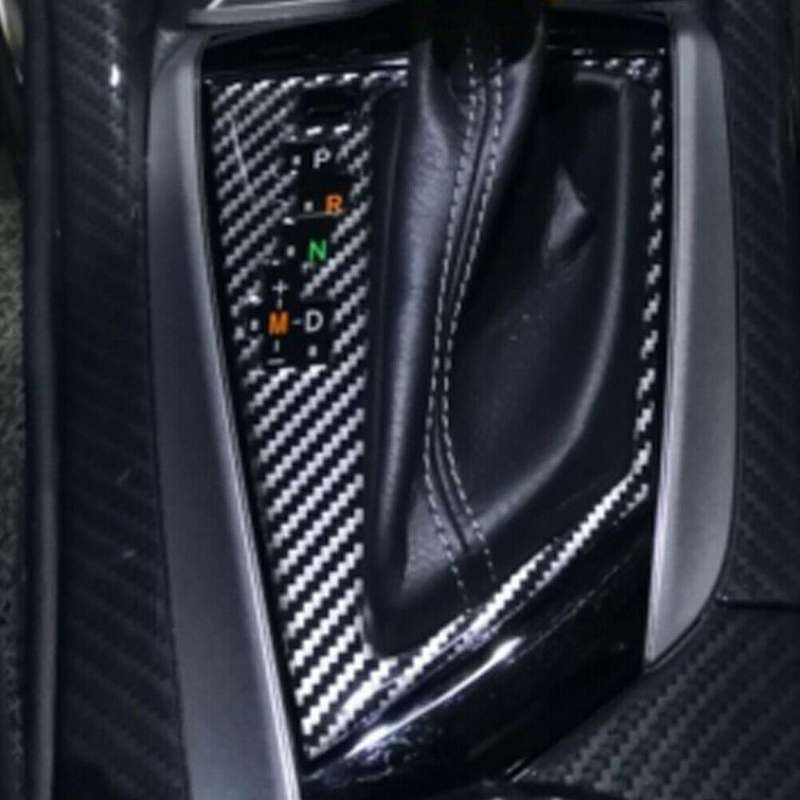 Carbon Fiber Gear Shift Panel Cover Trim for Levin 2014-2018