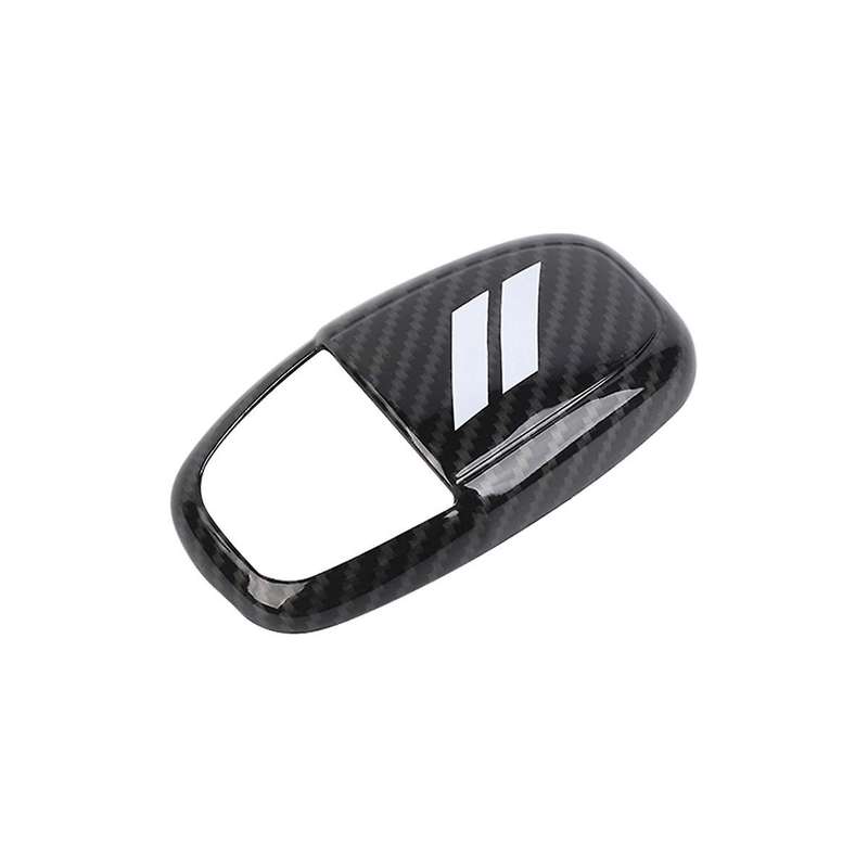 Carbon Fiber Gear Shift Knob Head Cover Trim for Charger 2015-2024 Durango 2018-2024 C