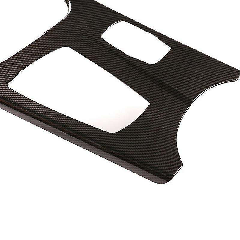 Carbon Fiber Gear Shift Knob Panel Cover Trim Decoration Cover for  X3 F25 X4 F26 2011-2017