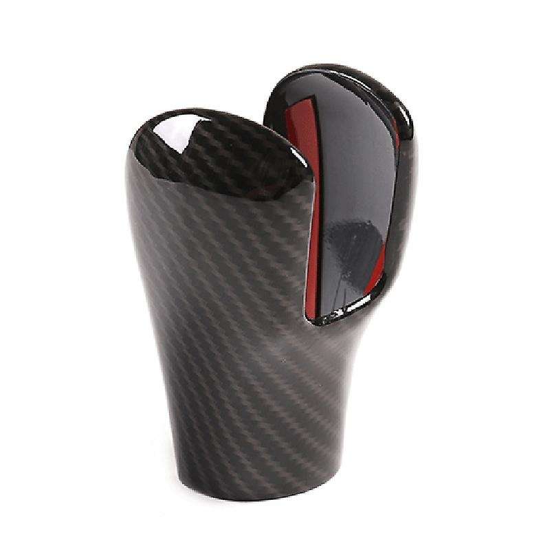 Carbon Fiber Gear Shift Lever Knob Cover Cap Trims for - 5-Series X3 X5 E60 E61 E83 E53 2004-2006