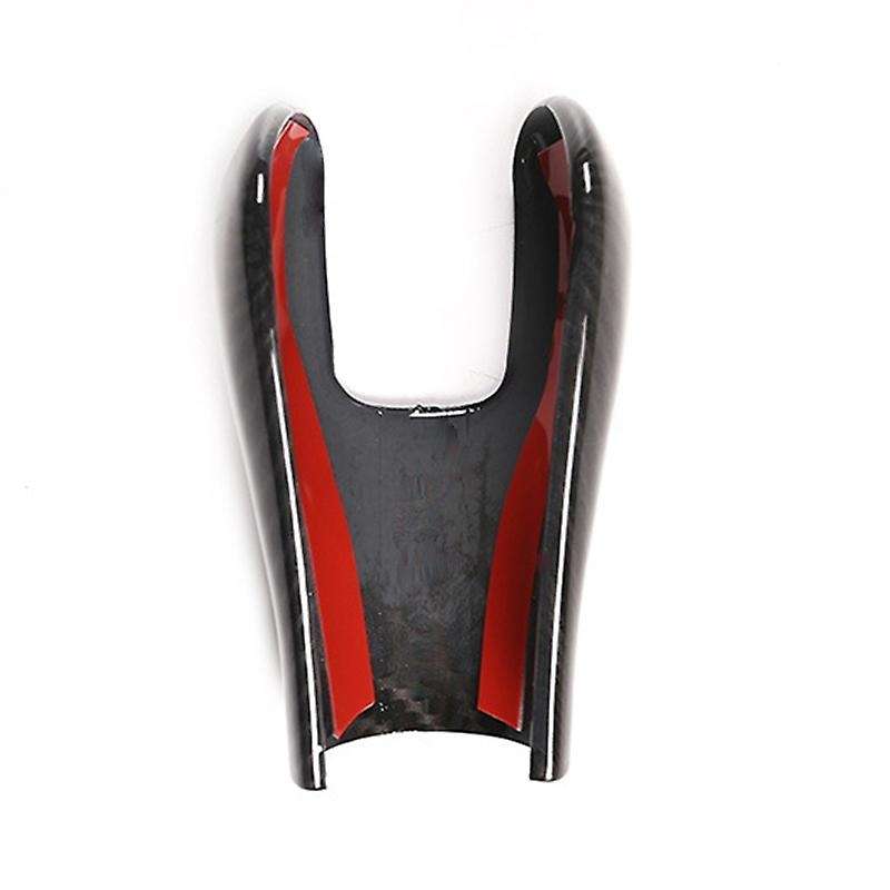 Carbon Fiber Gear Shift Lever Knob Cover Cap Trims for - 5-Series X3 X5 E60 E61 E83 E53 2004-2006