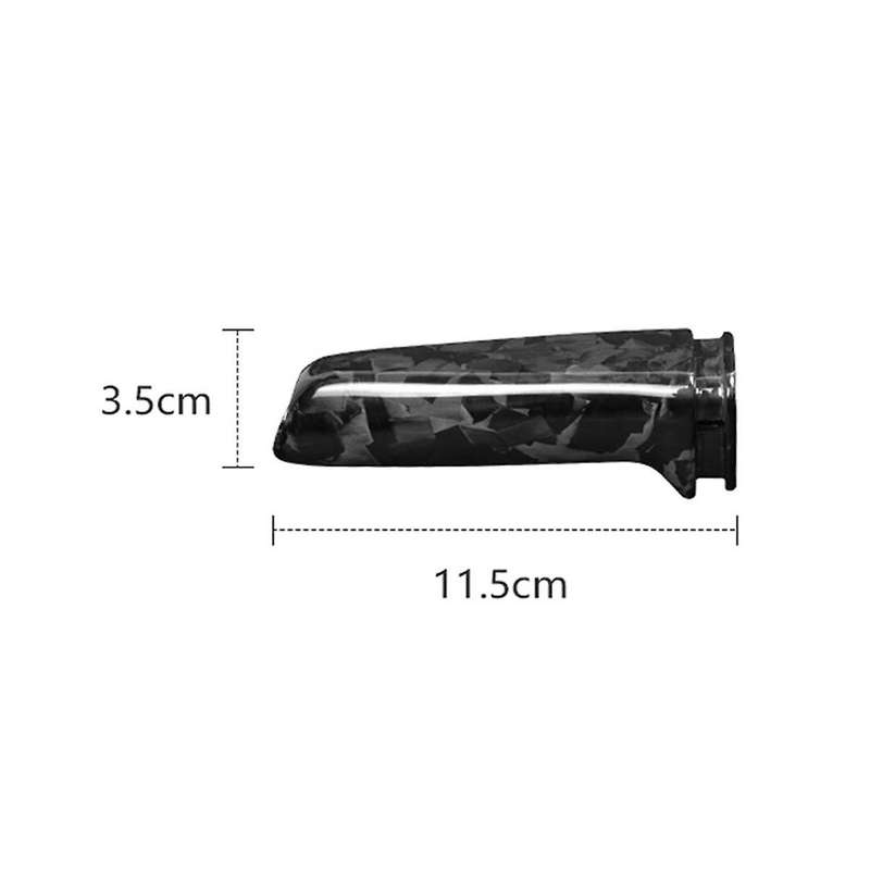 Carbon Fiber Handbrake Grips Cover Trim for 1 2 3 4 Series E46 E90 E92 E60 E39 F30 F34 F10 F20