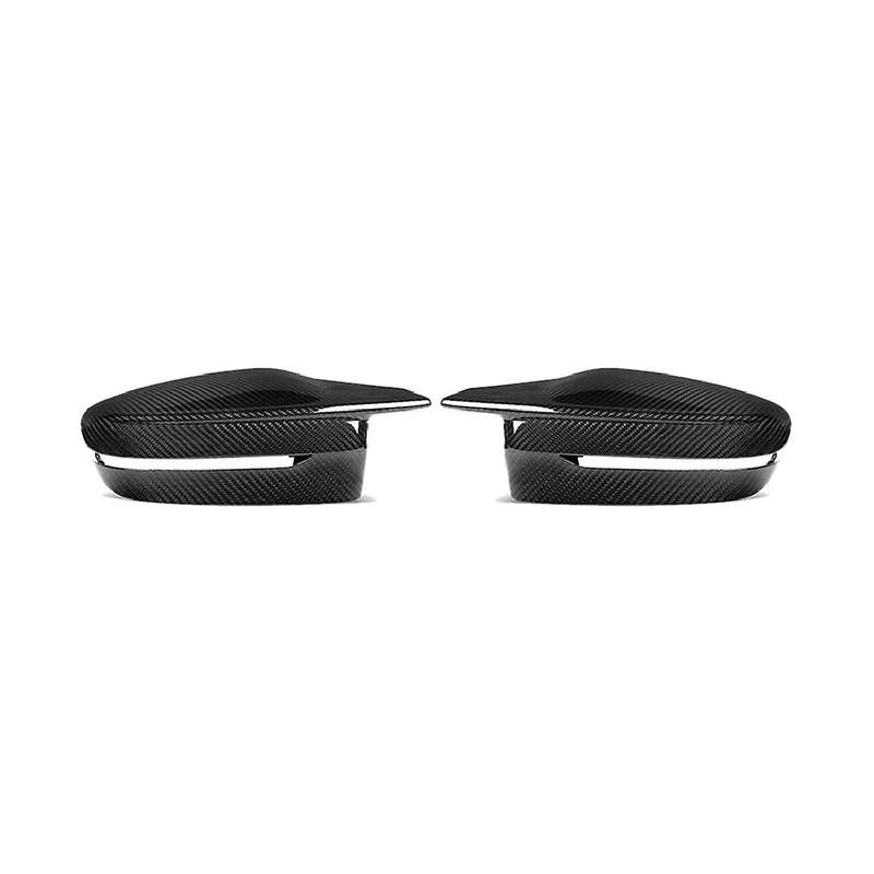 Carbon Fiber Grain Mirror Shell Mirror Cover Mirror Cover Bull Horn for 3 Series 5 Series G20 G28 G