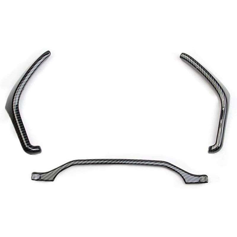 Carbon Fiber Grain Dashboard Trim Cover for Super Duty 2015 2016 2017 2018 2019 2020 Accessories