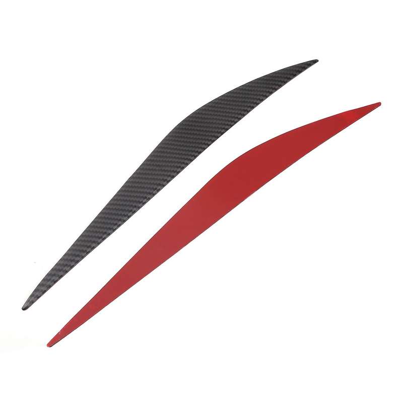 Carbon Fiber Headlight Lamp Eyebrow Cover for - 3 Series F30 F35 2013-2017
