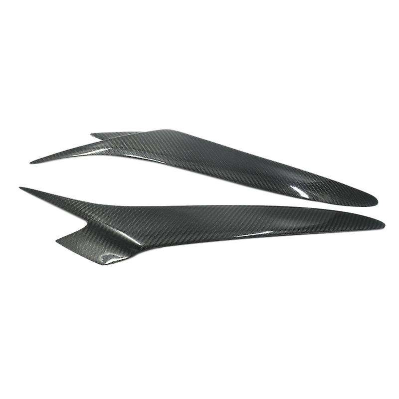 Carbon Fiber Headlight Eyelids Head Light Lamp Eyebrow Cover Trim for RX8 RX-8 2004 2005 2006 2007