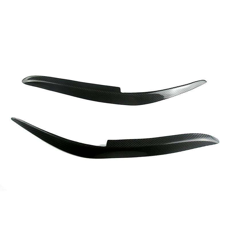 Carbon Fiber Headlight Eyebrow Eyelids Stickers Trim Cover for Accord 1998-2002