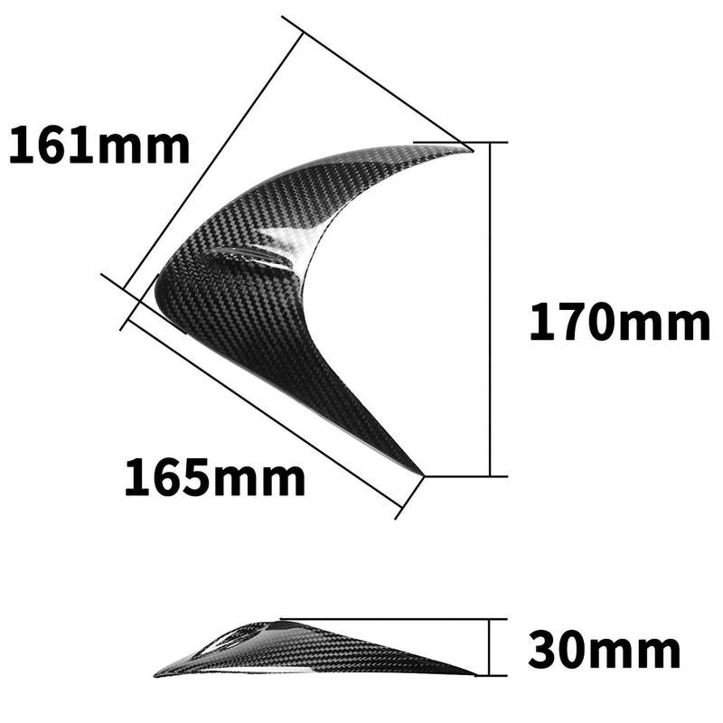 Carbon Fiber Headlight Front Eyebrow Eyelid for GT86 BRZ 2012-2016
