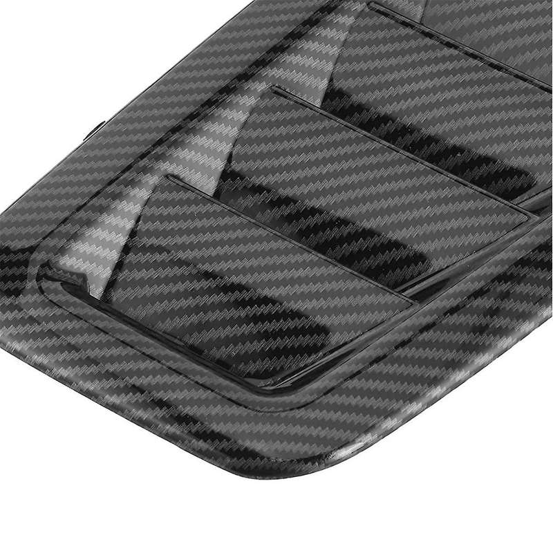 Carbon Fiber Hood Air Vent Grille for Focus Mk2 Bonnet Air Vent Hood Cover Air Vent Trim Panel
