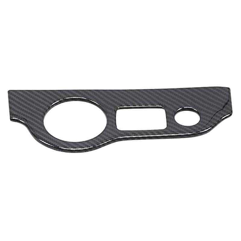 Carbon Fiber Headlight Switch Button Knob Trim for 2015-2020