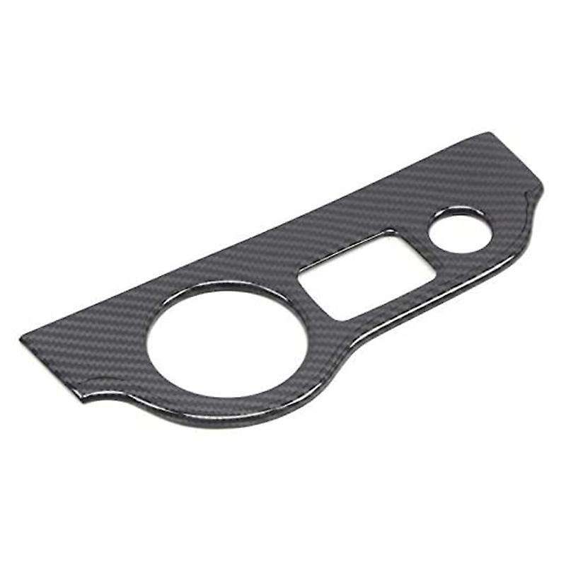 Carbon Fiber Headlight Switch Button Knob Trim for 2015-2020