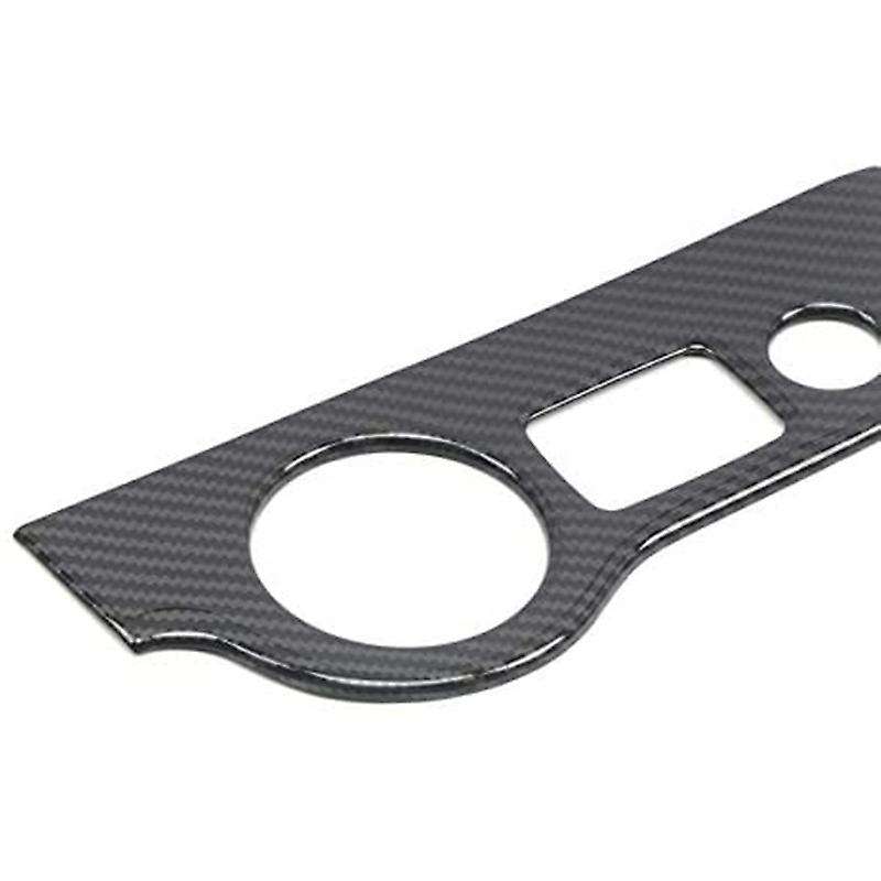 Carbon Fiber Headlight Switch Button Knob Trim for 2015-2020