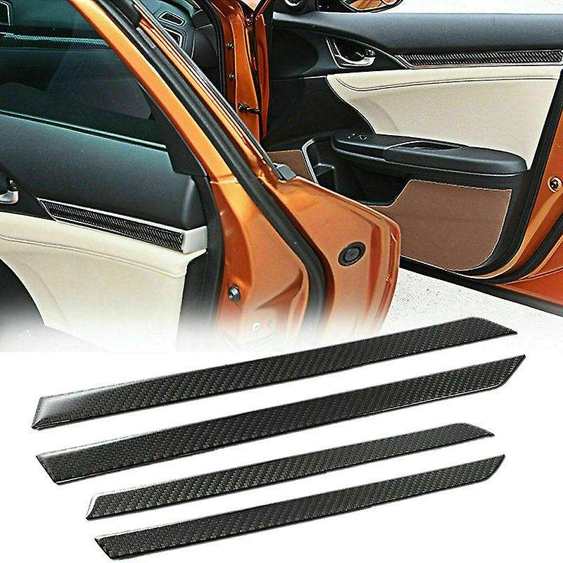 Carbon Fiber Inner Full Decor Cover Trim Stickers for 2016-2020
