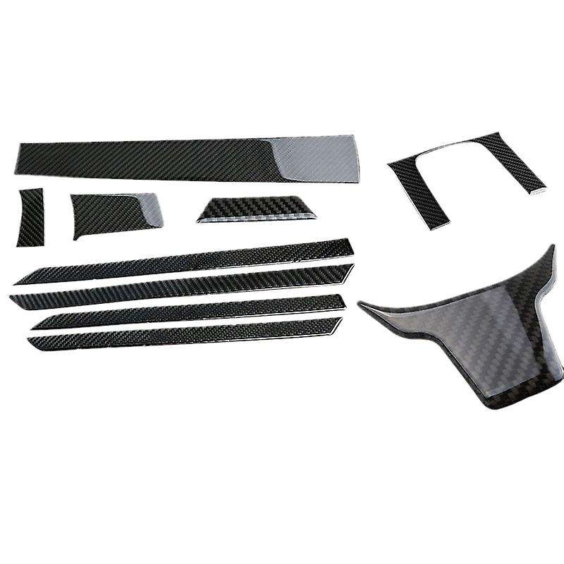 Carbon Fiber Inner Full Decor Cover Trim Stickers for 2016-2020