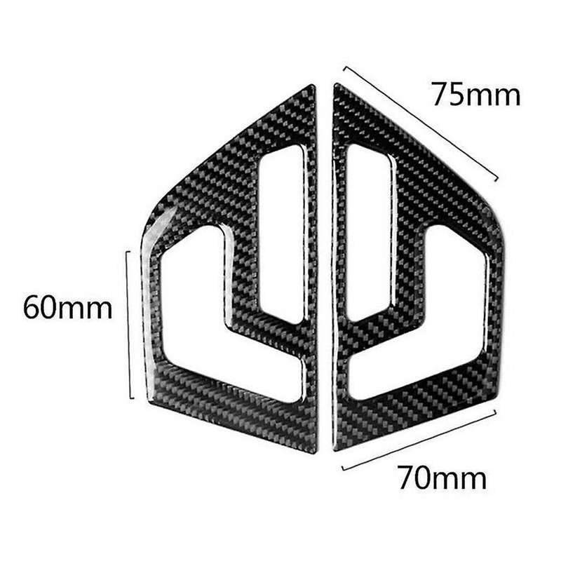 Carbon Fiber Inner Door Seat Adjustment Switch Trim Cover for C Class W204 2007-2013