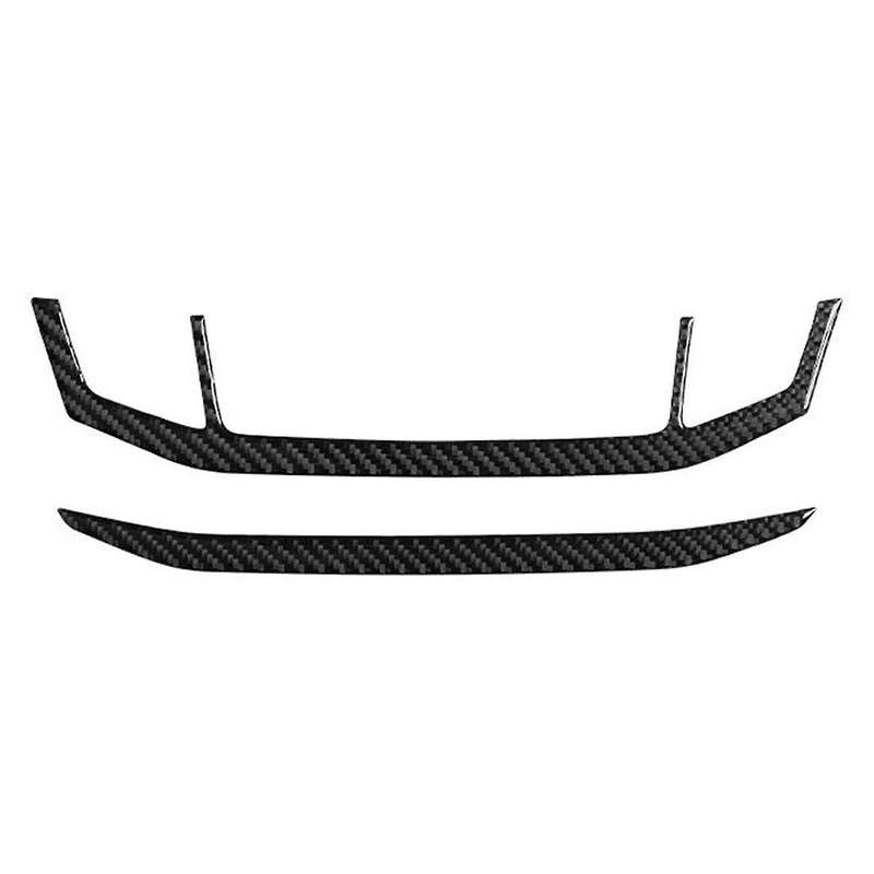 Carbon Fiber Interior AC Console Frame Cover Trim for Accord 2013-2017 Type A