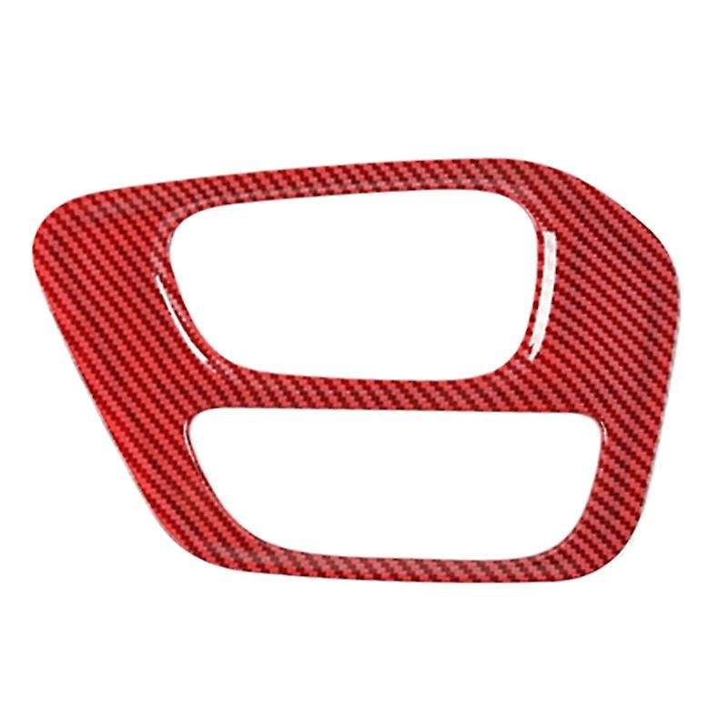 Carbon Fiber Interior Car Gear Shift Panel Decoration Cover Sticker for 2015-2020 Accessories