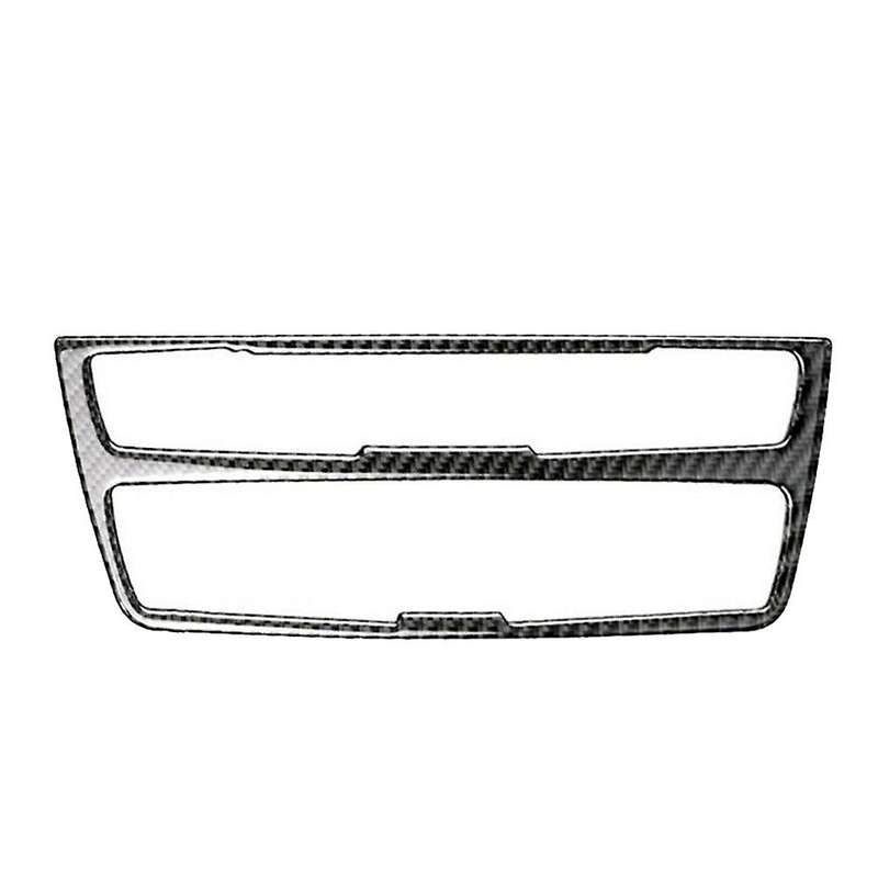 Carbon Fiber Interior Center Consoles AC/CD Panel Decoration Frame Trim for 3 4 Series GT F30 F32 F3