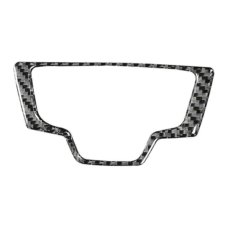Carbon Fiber Interior Gear Shift Box Panel Sticker Cover Kit for - A6 2012 2013 2014 2015 2016 2017