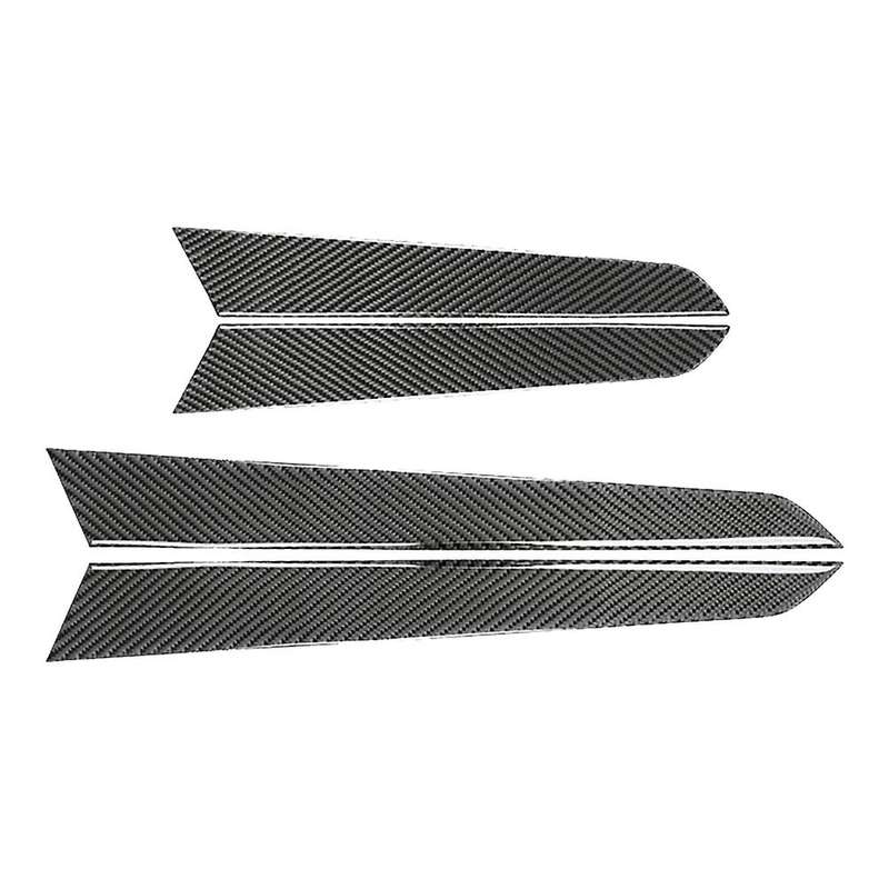 Carbon Fiber Interior Door Panel Cover Trim for C Class W204 07-13