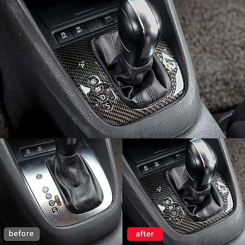 Carbon Fiber Interior Modification Box Panel Decoration Sticker Accessories For
