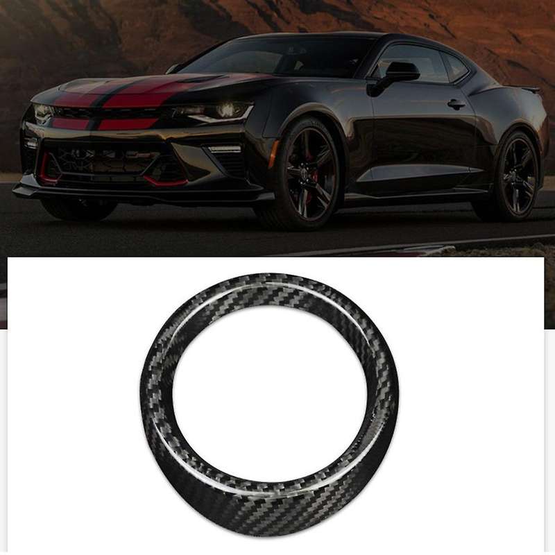 Carbon Fiber Interior Trim Car Left Side Frame Sticker for 2016+