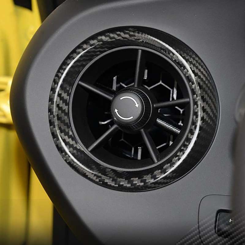 Carbon Fiber Interior Trim Car Left Side Frame Sticker for 2016+