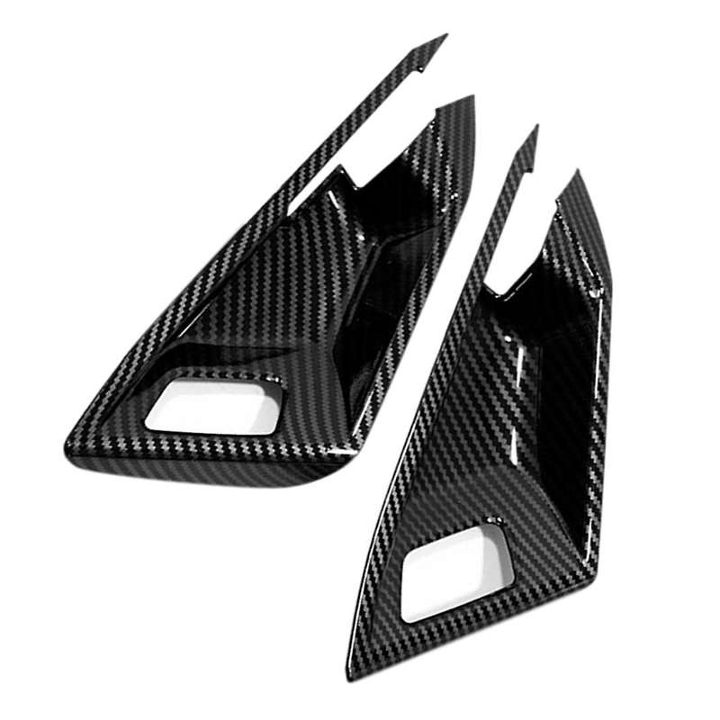 Carbon Fiber Interior Mouldings Inner Door Handle Bowl Panel Cover Trim for  A3 8Y 2021
