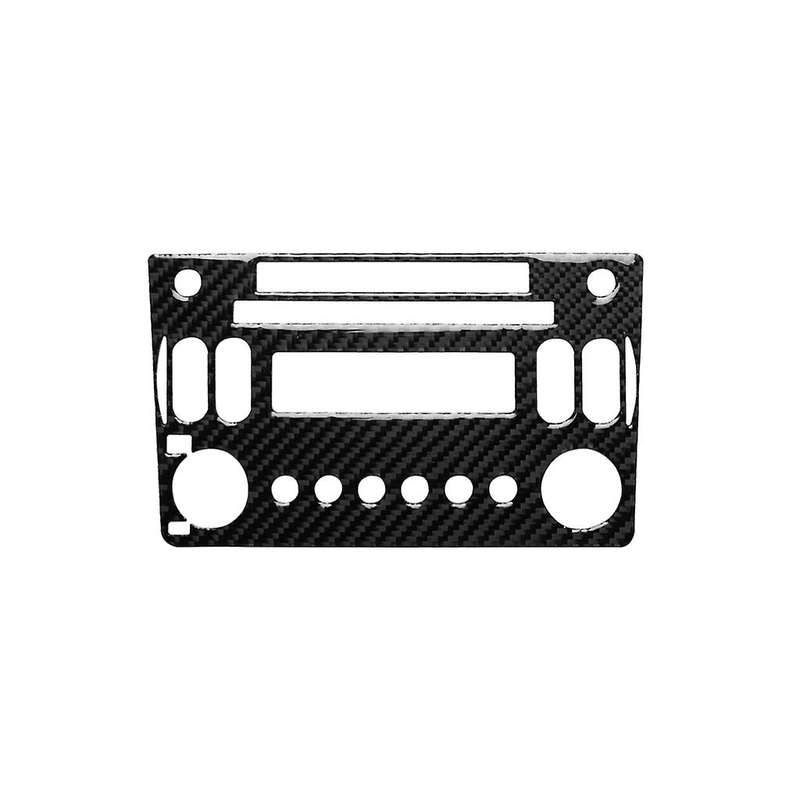 Carbon Fiber Interior Radio W CD Panel Sticker Cover for 350Z 2006-2009 Car Sticker