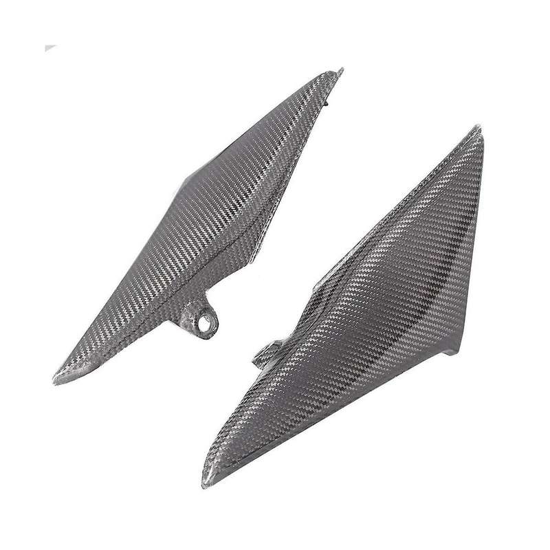 Carbon Fiber Look Motorcycle Tank Side Trim Cover Fairing Cowl for CBR600RR 2003-2004