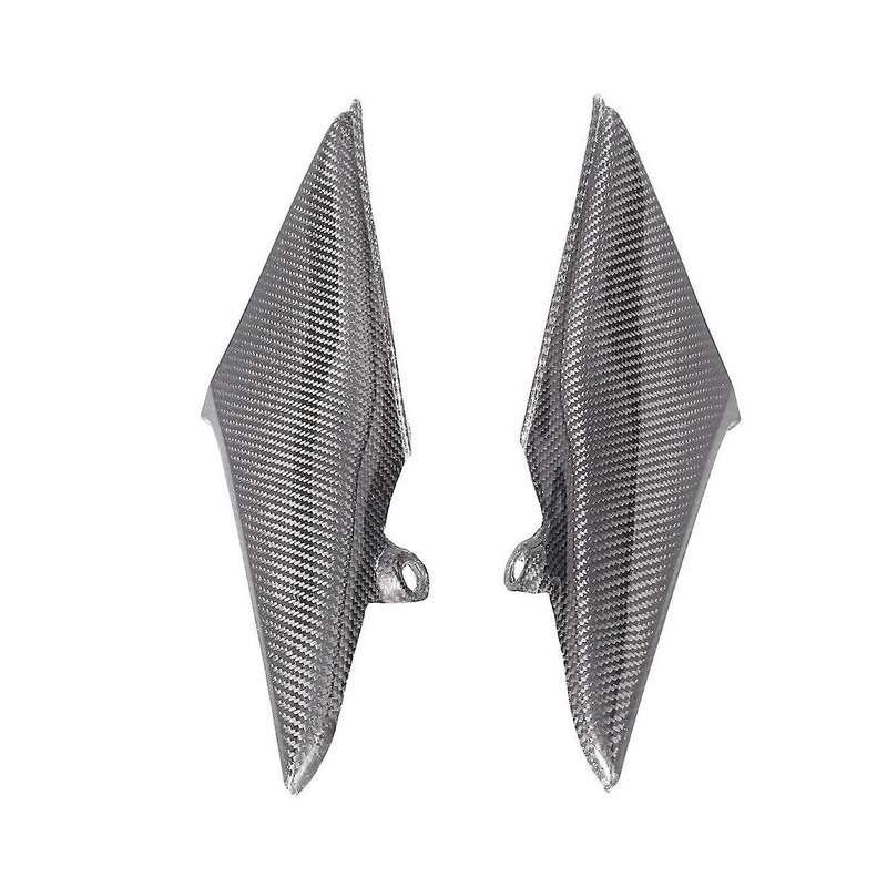 Carbon Fiber Look Motorcycle Tank Side Trim Cover Fairing Cowl for CBR600RR 2003-2004