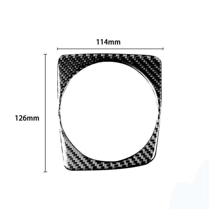 Carbon Fiber Manual Gear Shift Decor Trim Cover for 8Th 2006-2011