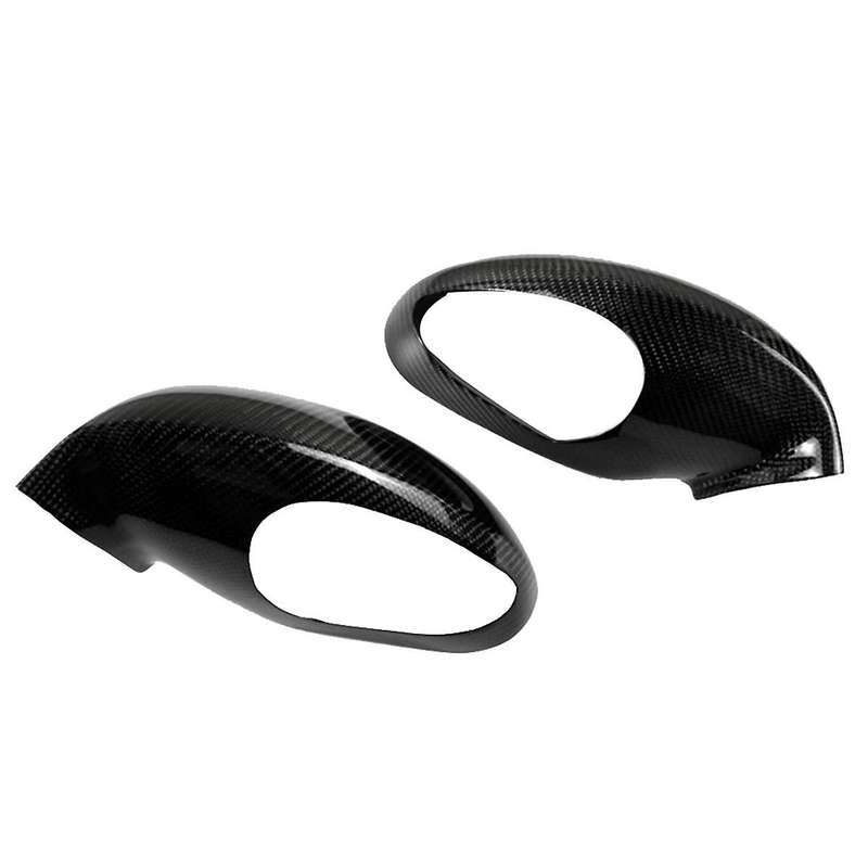 Carbon Fiber Mirror Covers Car Side Rearview Wing Mirror Replacement Shell Caps for 991.2 Gt2 Gt3 20