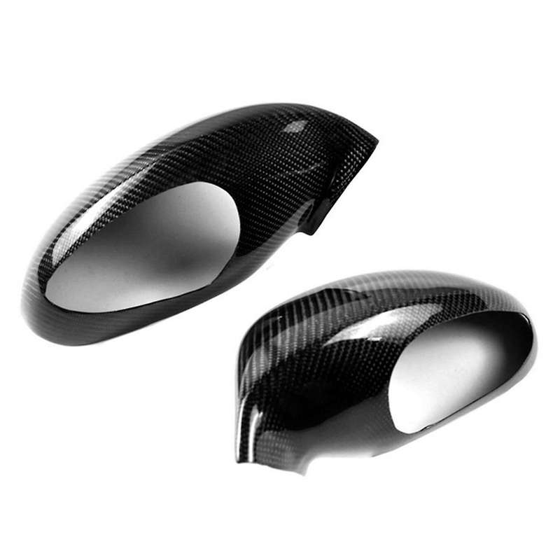 Carbon Fiber Mirror Covers Car Side Rearview Wing Mirror Replacement Shell Caps for 991.2 Gt2 Gt3 20