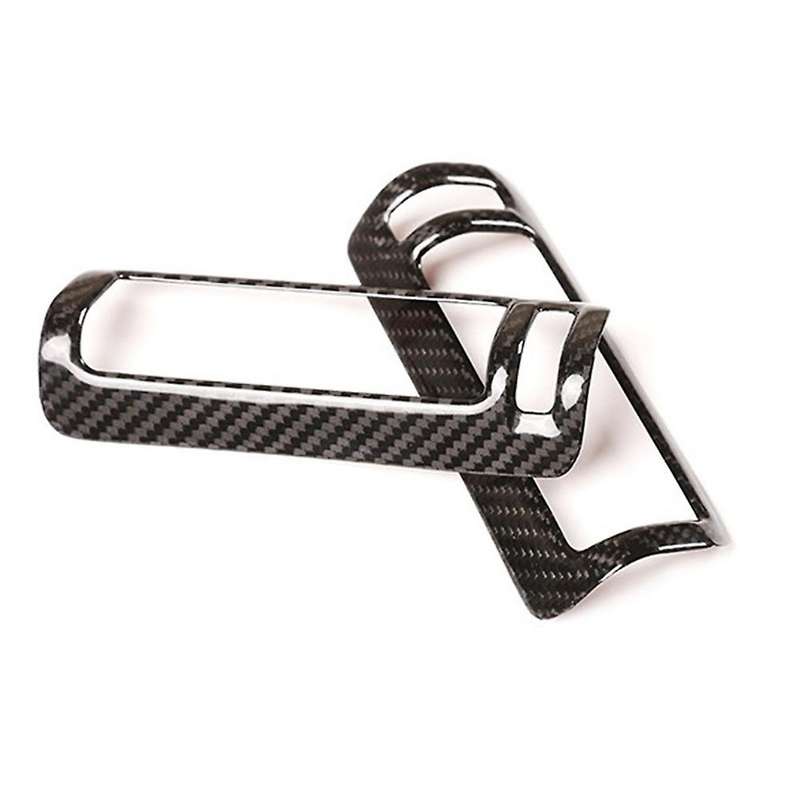 Carbon Fiber Middle Column Air Outlet Frame Trim Stickers for 2018-2019