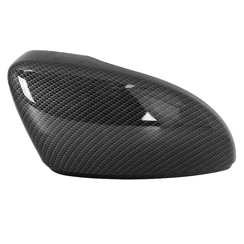 Carbon Fiber Mirror Cover for 2012-2018 Car Exterior Rear View Mirror Cover Trim for , Right Side