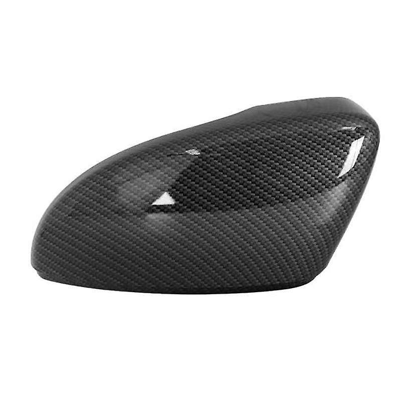 Carbon Fiber Mirror Cover for 2012-2018 Car Exterior Rear View Mirror Cover Trim for CC,Left Side