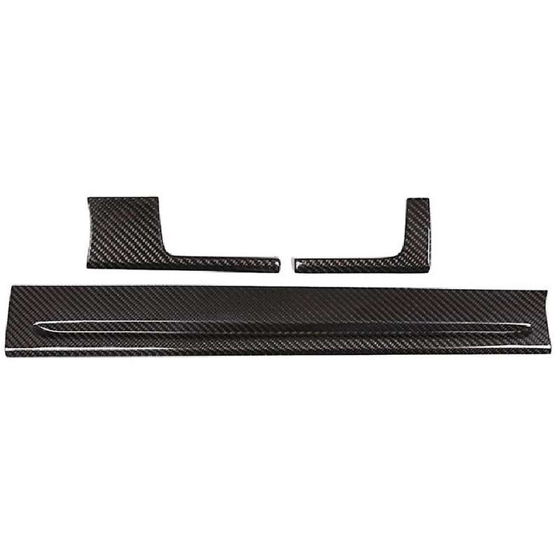 Carbon Fiber Middle Console Dashboard Strip Trim Stickers for 2018-2019